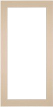 Your Decoration  Passe-Partout - Kadermaat 45x80 cm - Fotomaat 37x72 cm - Beige