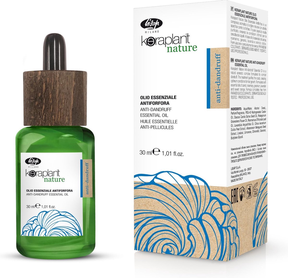 Lisap Olie Keraplant Nature Anti-Dandruff Essential Oil
