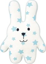 Craftholic Knuffel Rabit Cool Touch 46 X 32 Cm Polyester Blauw/wit