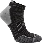 Hilly TwinSkin Socklet - Zwart - 43-46