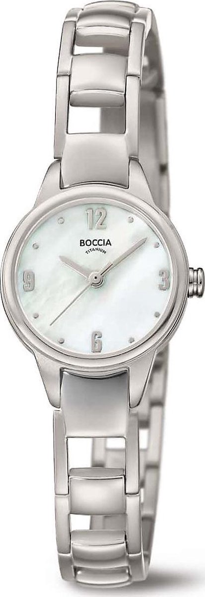 Boccia Titanium 3277.01 Dames Horloge 22 mm