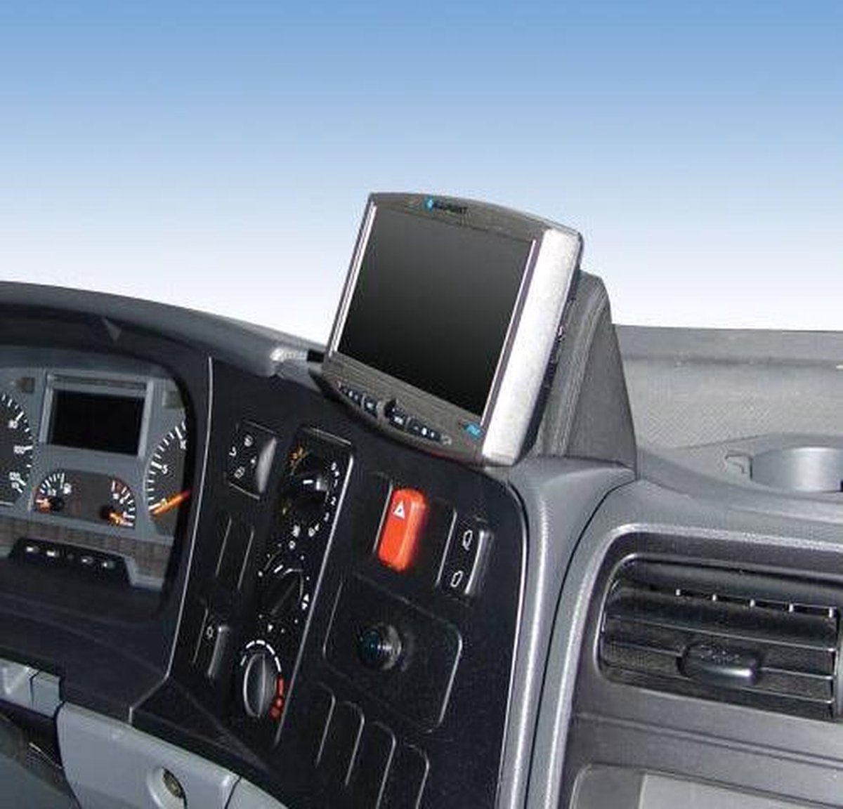 Kuda houder geschikt voor Mercedes Benz Atego 2e en 3e Generatie 2004-2019 Kleur: Zwart