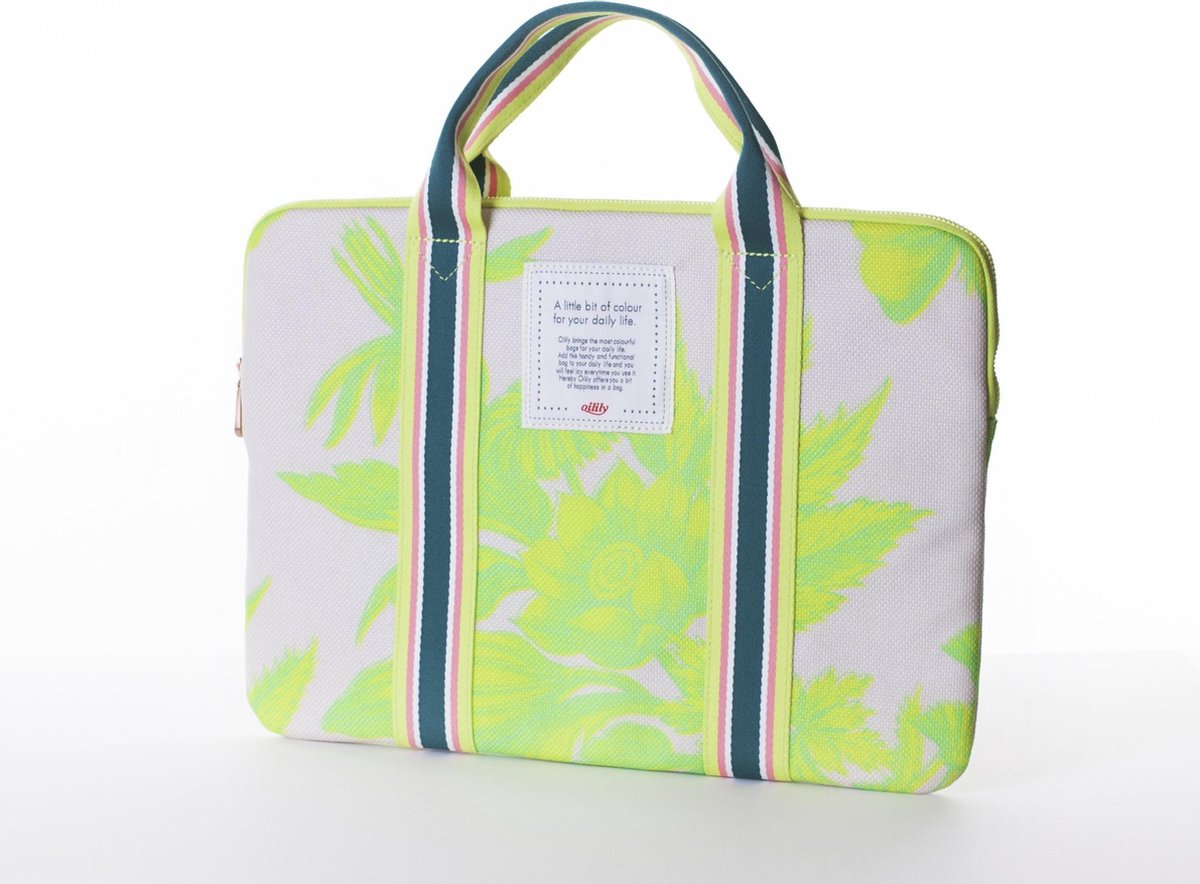 Oilily-Laptop Sleeve Lime Punch-Dames