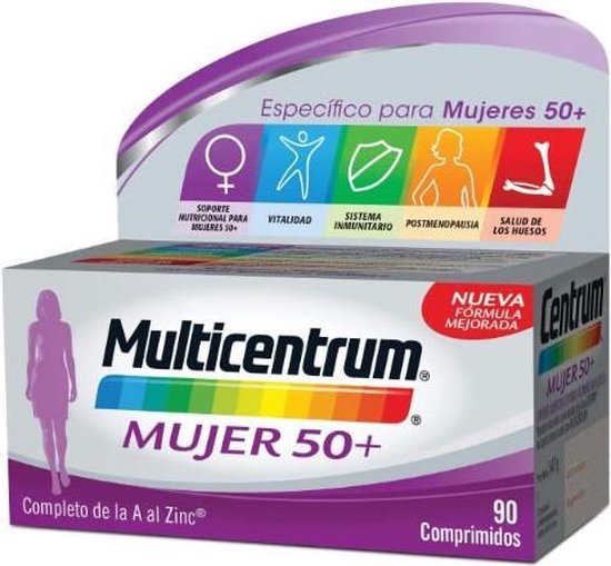 Multicentrum Woman 50+ 90 Tablets | bol.com