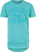 Vingino T-shirt Milano Jongens Katoen Blauw Maat 98