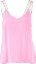 M by m roze viscose top - valt kleiner - Maat M