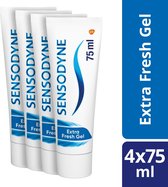 Sensodyne Extra Fresh Gel - 4 X 75 ML - Tandpasta voor gevoelige tanden