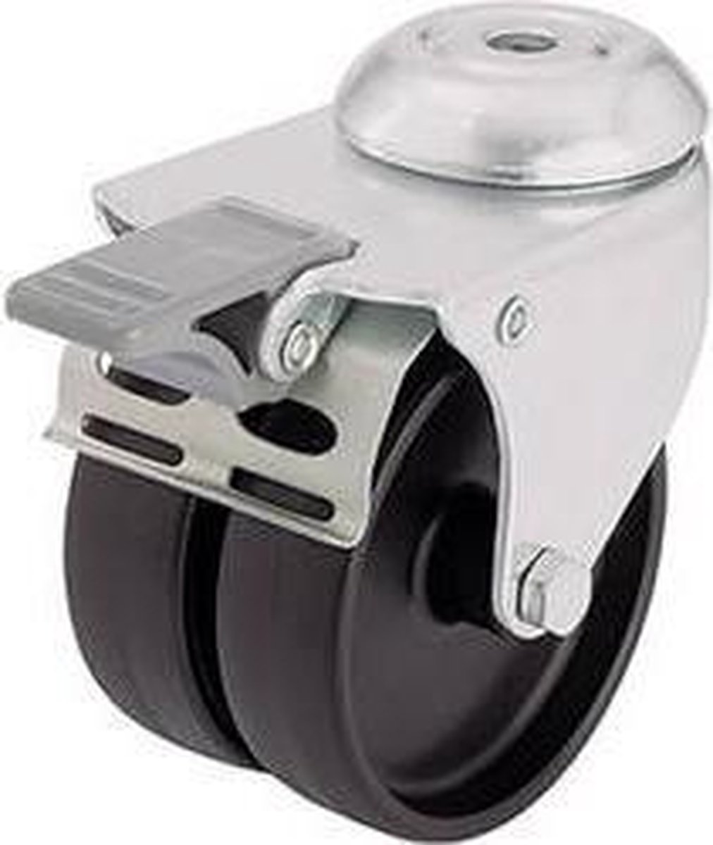 Blickle LMDA-POA 50G-FI Dubbel zwenkwiel Wieldiameter: 50 mm Draagvermogen (max.): 80 kg 1 stuk(s)