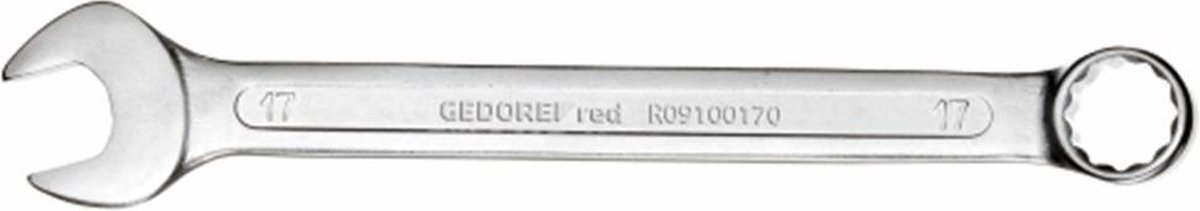 Gedore RED R09100170 Ring-/steeksleutel - Afgebogen - 17 x 210mm