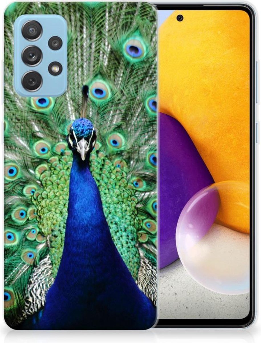 Samsung Galaxy A72 TPU Hoesje Pauw