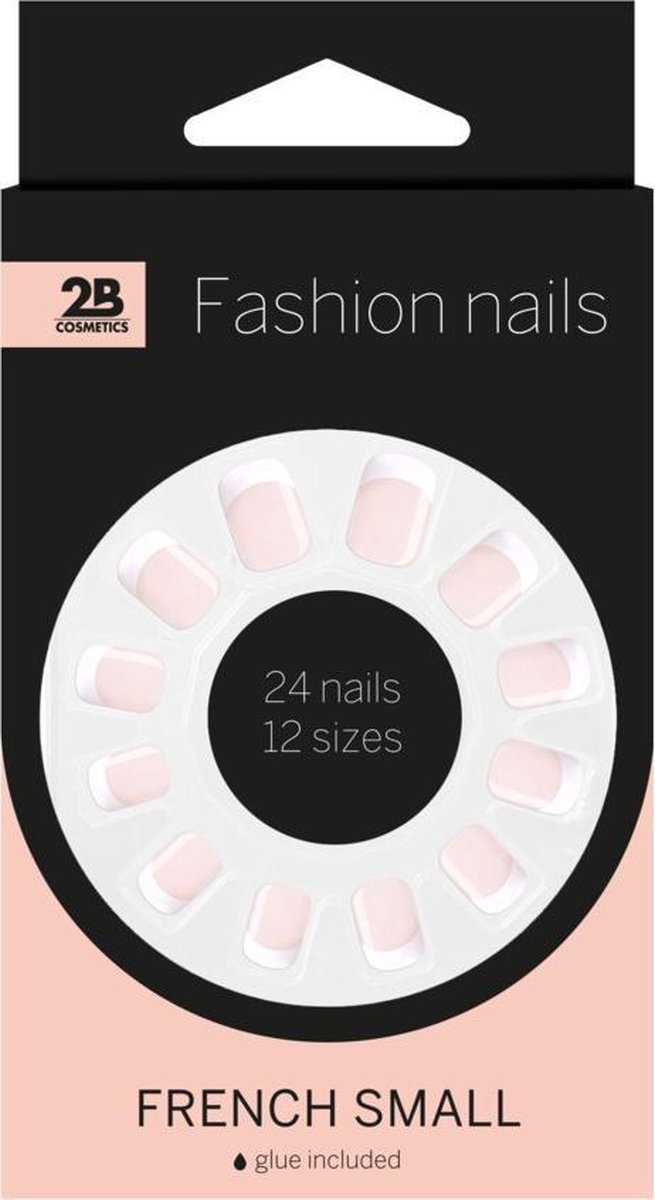 Goedkoopste 2B Nepnagels French Small 26 stuks
