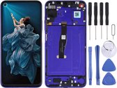 Lcd-scherm en digitizer volledige montage met frame voor Huawei Honor 20 / Nova 5T (saffierblauw)