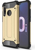 Magic Armor TPU + PC Combinatie Case voor Huawei Honor 10i (Goud)