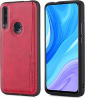 Voor Huawei Enjoy 10 Plus Diaobaolee schokbestendig PU + TPU beschermhoes (rood)