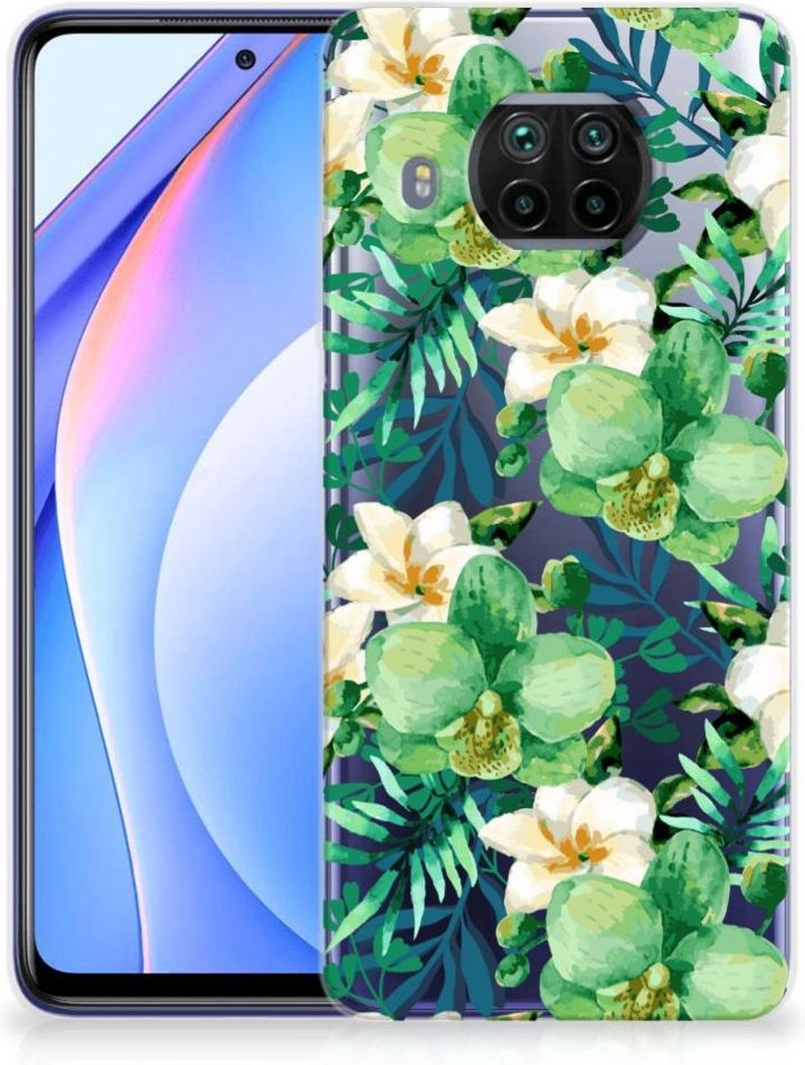 Xiaomi Mi 10T Lite TPU Case Orchidee Groen