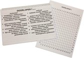 Grootletter Doorloper XL | Puzzelboek XL | Groot puzzelboek slechtziend