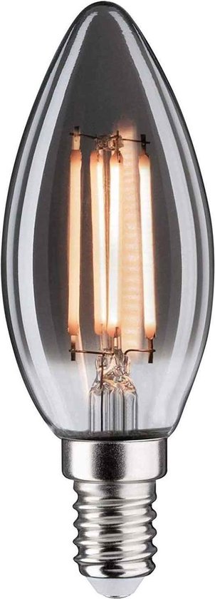 haat Onderstrepen Heel boos Highlight - Lamp LED E14 kaars 4W 130LM 2200K Dimbaar rook | bol.com