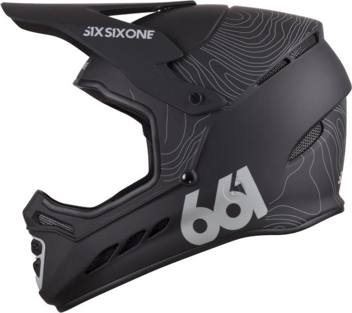 Bol.com SixSixOne | RESET Helm Contour Black | maat XL aanbieding