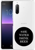 Sony Xperia 10 II Hoesje Save Water Designed by Cazy