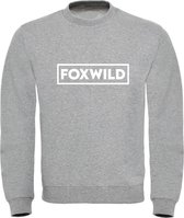 Foxwild Trui grijs | Massa is kassa | Peter Gillis | sweater | unisex
