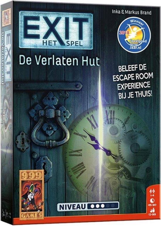 Thumbnail van een extra afbeelding van het spel 999 Games Exit De Verlaten Hut - Speelgoed - Spellen