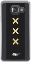 6F hoesje - geschikt voor Samsung Galaxy A3 (2016) -  Transparant TPU Case - Ajax Europees Uitshirt 2020-2021 #ffffff