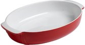 Pyrex Signature ovenschaal keramiek rood 25x18cm