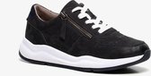 Jana suede dames sneakers - Blauw - Maat 40 - Echt leer - Uitneembare zool