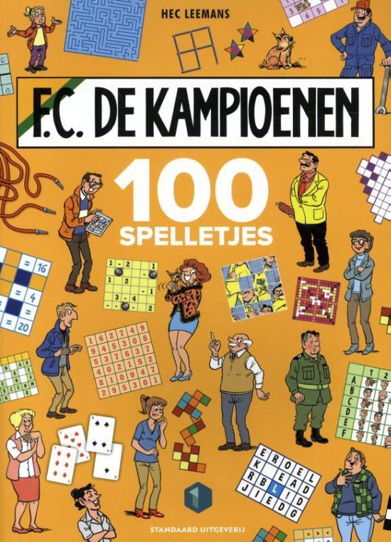 F.C. De Kampioenen 1 - 100 spelletjes - cover