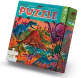 Puzzle en aluminium Dinosaures éblouissants - 60 pièces