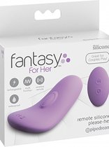 Remote Silicone Please-Her - Purple - Silicone Vibrators