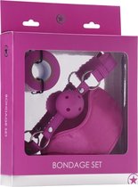 Bondage Set - Pink - Bondage Toys - Bondage - Kits