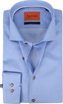 Suitable Overhemd WS Stippen Blauw - maat 39