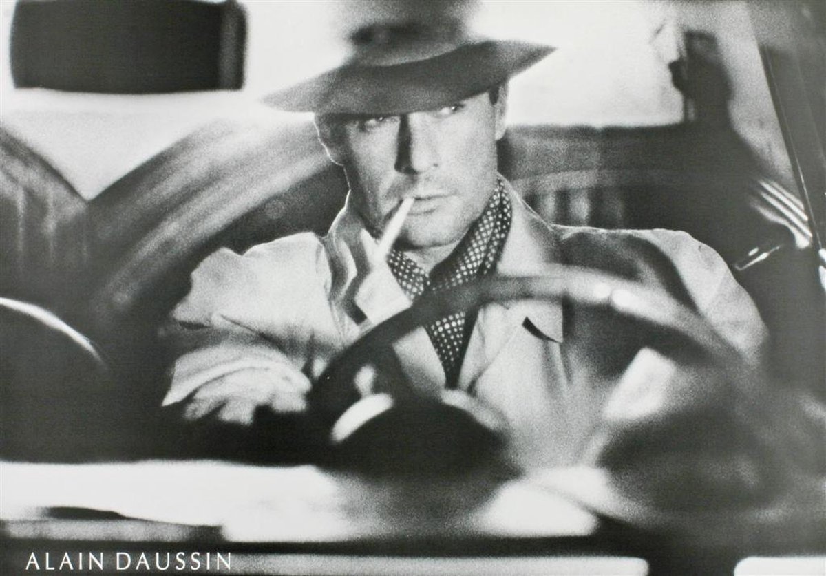 Catch Projecten Poster - Taxi - Alain Daussin - Zwart/Wit - Fotografie - Jaren 80