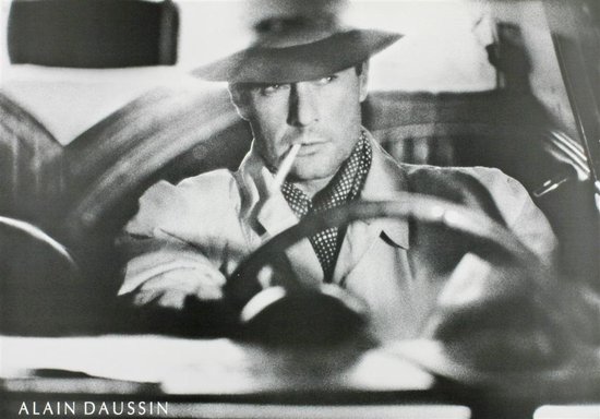 Poster - Taxi - Alain Daussin - Zwart/Wit - Fotografie - Jaren 80