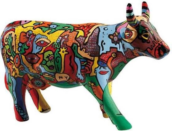Cow Parade Moo York Celebration (medium ceramic) - cowparade