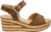 Gabor Sandalen met sleehak cognac - Maat 42.5