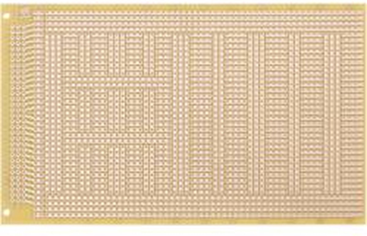 Rademacher WR-Typ 941 Printplaat Epoxide (l x b) 16 cm x 10 cm 35 µm Rastermaat 2.54 mm Inhoud 1 stuk(s)