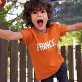 Oranje Koningsdag T-Shirt Kind Premium (1-2 jaar - MAAT 86/92) | Oranje kleding & shirts | Feestkleding