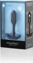 Snug Plug 1 - Black - Butt Plugs & Anal Dildos