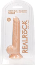 Silicone Dildo With Balls - Flesh - 24 cm - Realistic Dildos