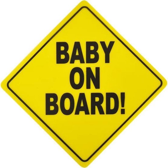 Bébé Sur Board Signe ventouse signe Enfants À Bord Voiture Signe un de chaque 
