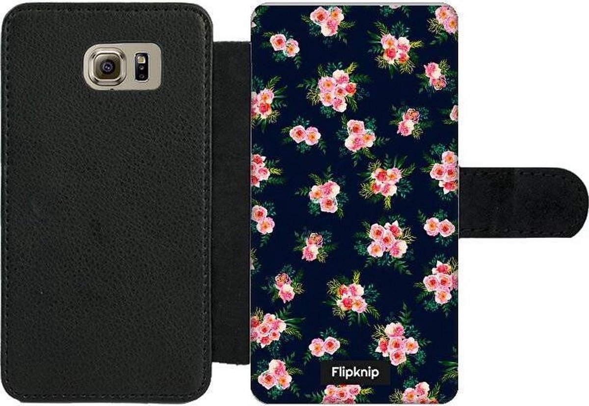 Wallet case - geschikt voor Samsung Galaxy S6 - Floral N°1