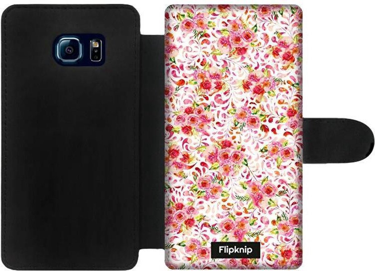 Wallet case - geschikt voor Samsung Galaxy S7 Edge - Floral N°7