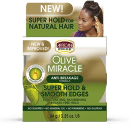 African Pride Olive Miracle Silky Smooth Edges 65 gr
