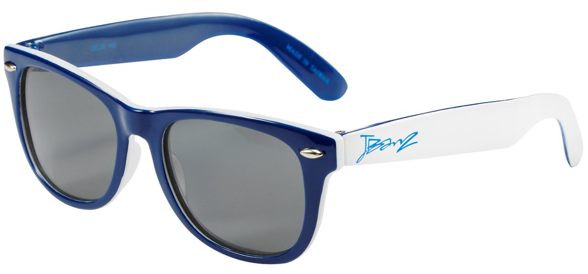 Banz - UV-beschermende zonnebril voor kinderen - Dual - Navy/Wit - maat Onesize (4-10yrs)