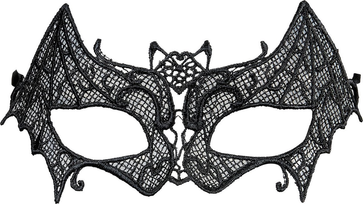 WIDMANN - Vleermuis halfmasker voor vrouwen
