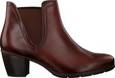 Gabor 524.1 Enkellaarsjes - Enkelboots - Dames - Cognac - Maat 38,5