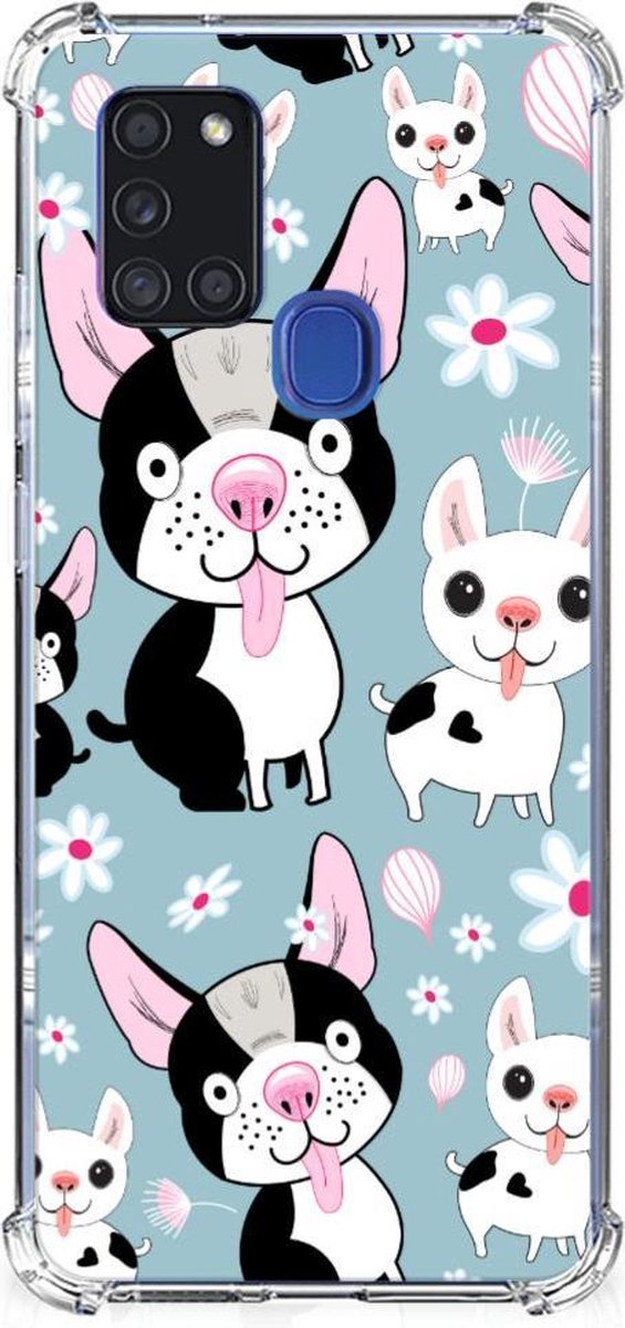Samsung Galaxy A21s Case Anti-shock Hondjes