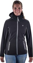 BJØRNSON SANNA Softshell Jas Dames - Maat 36 - Zwart